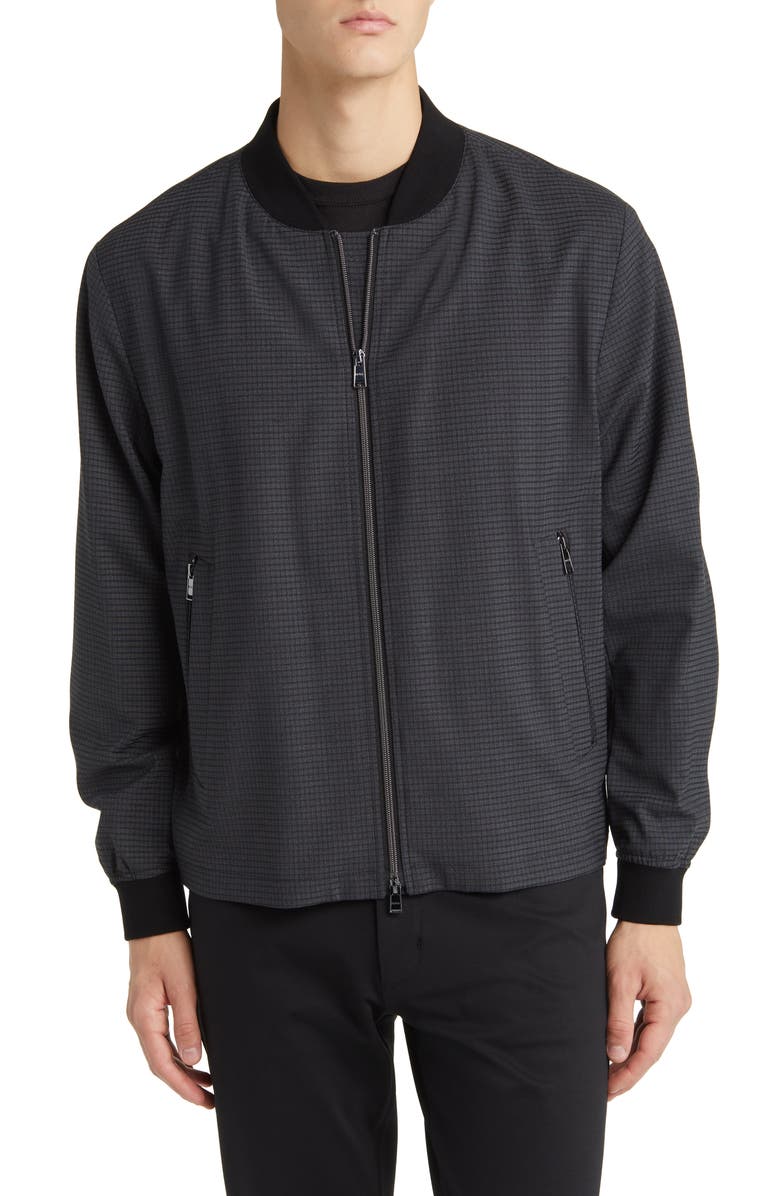 BOSS Hanry Bomber Jacket, Alternate, color, 