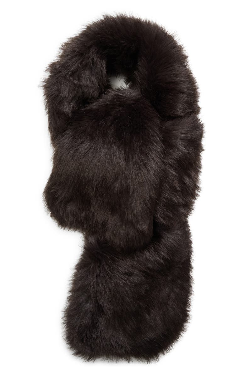 TOTEME Faux Fur Scarf, Alternate, color,
