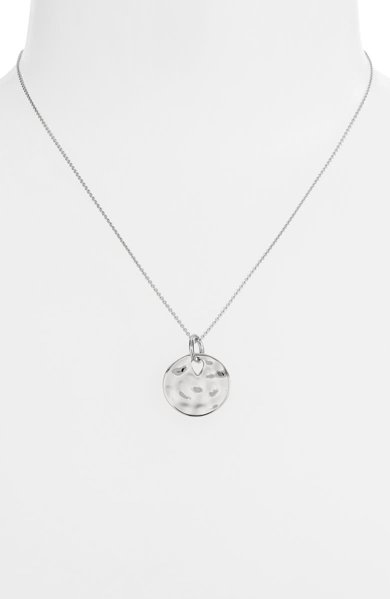 Monica Vinader Ziggy Pendant Necklace, Alternate, color, Sterling Silver