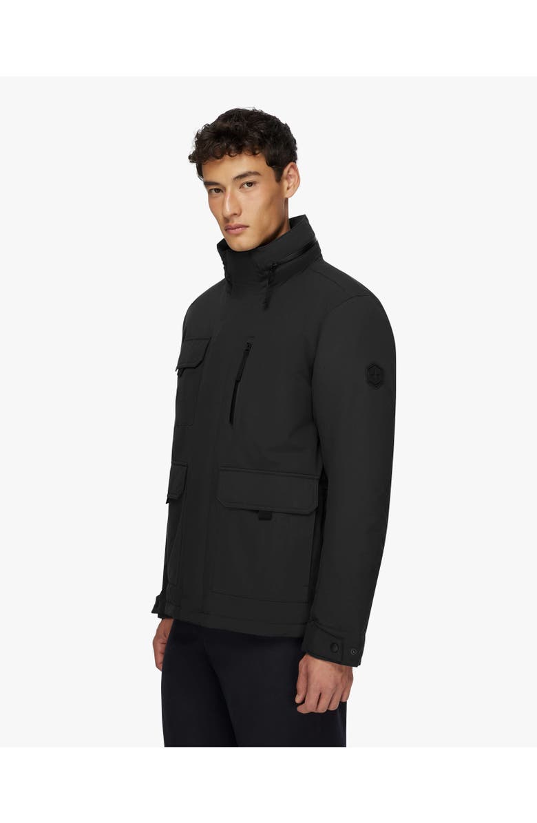 Quartz Co. TESLIN | Recycled Down Winter Jacket, Alternate, color, Black