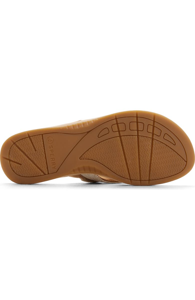 Sperry Sealfish Flip Flop, Alternate, color, Light Brown