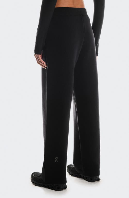 On Focus Tech Sweatpants In Black