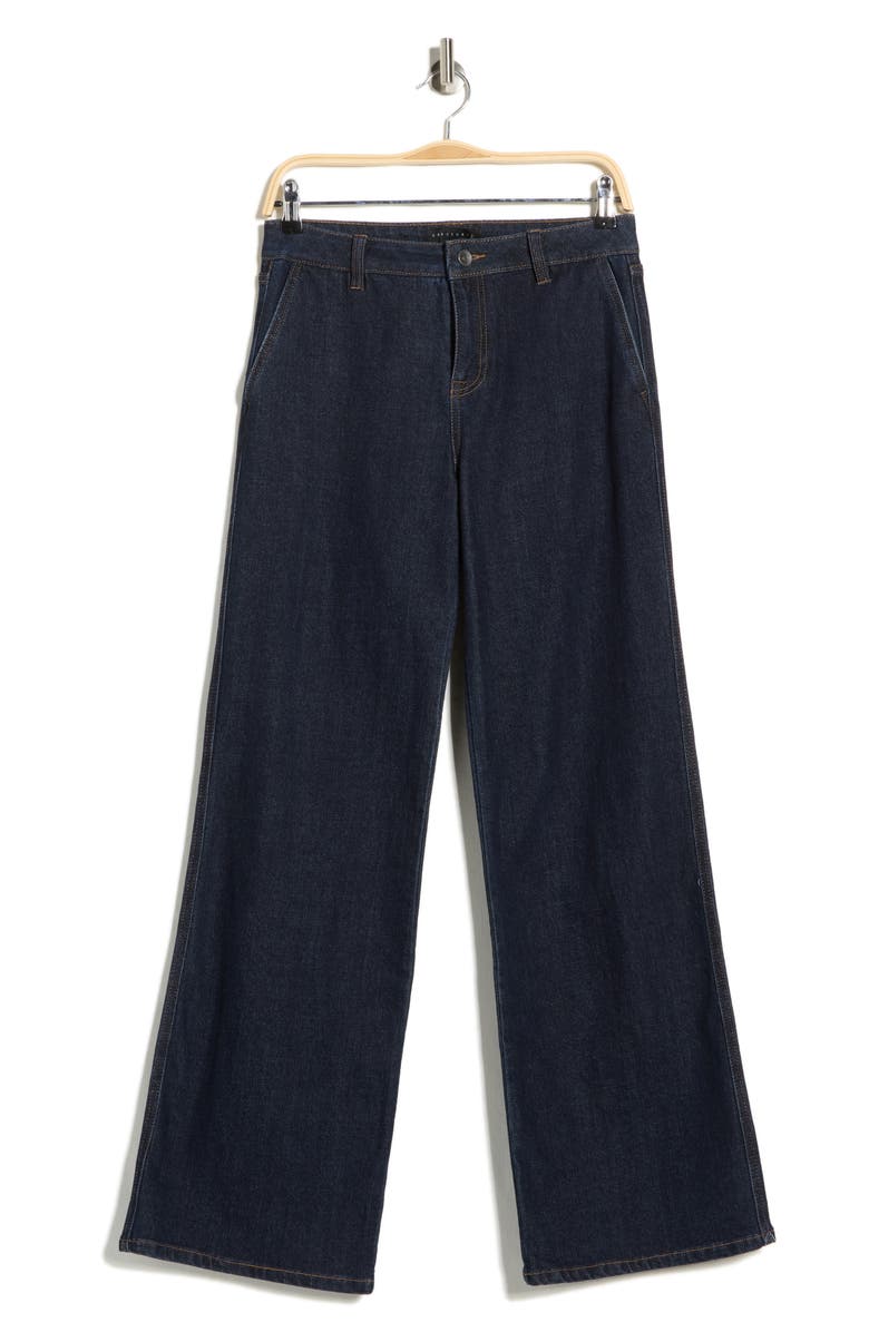 Sanctuary High Waist Wide Leg Jeans, Alternate, color, Rinse