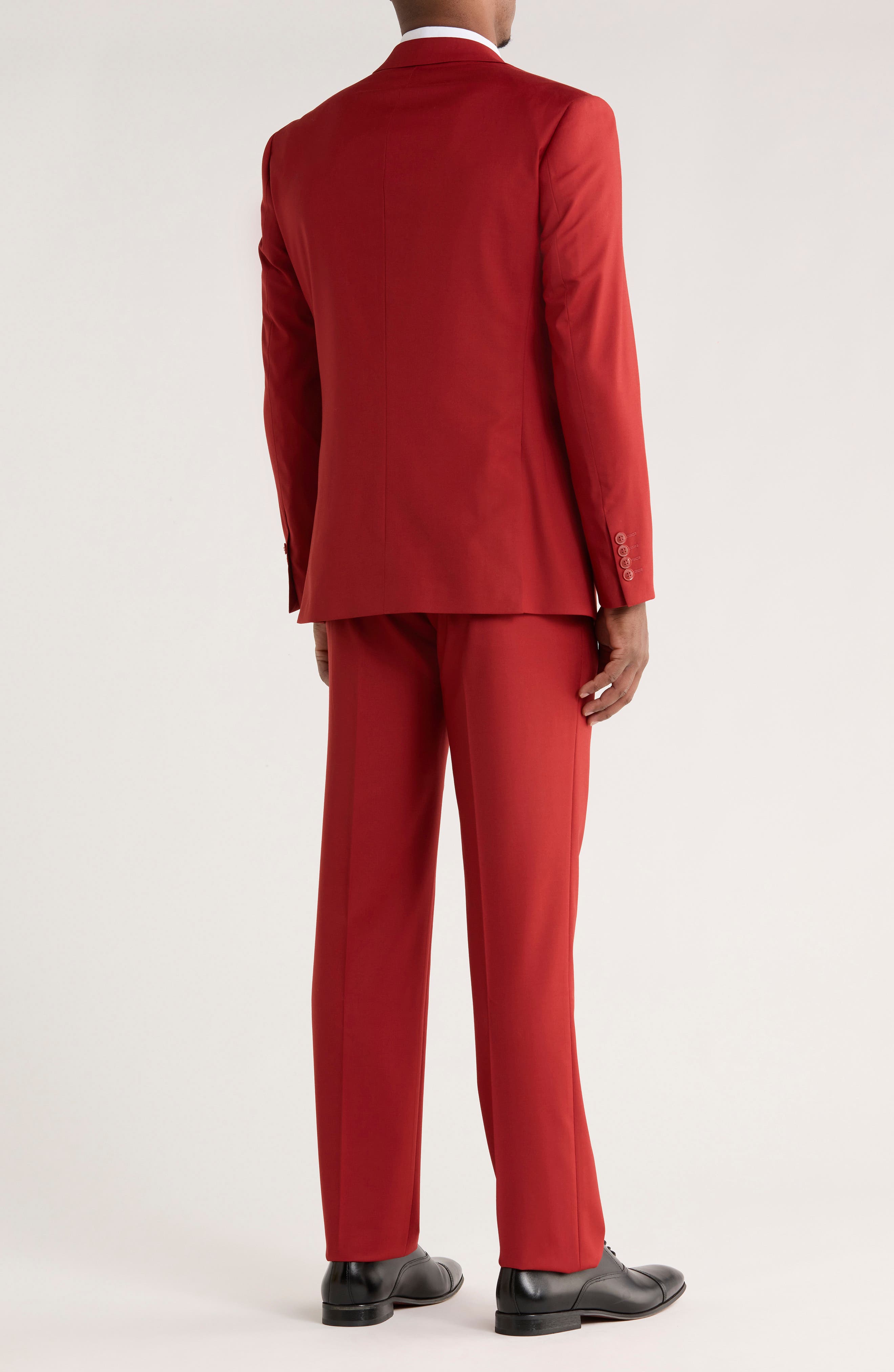 ZEGARIE Brick Solid 3-Piece Suit (Men) | Nordstromrack