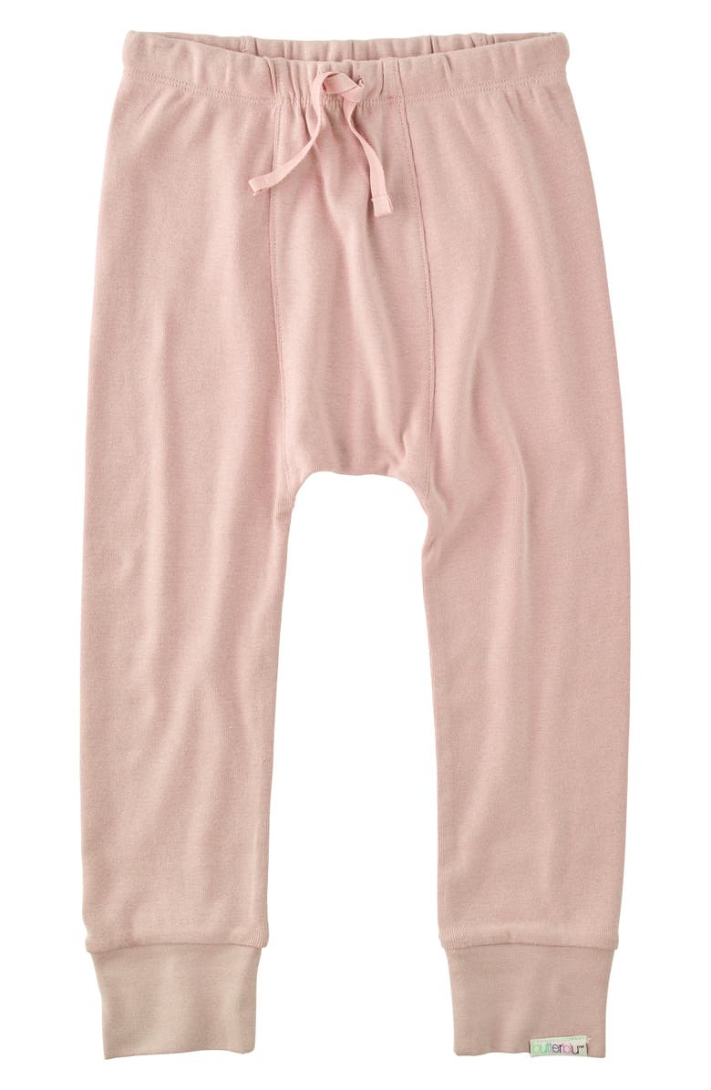 BUTTERBLU Kids' Jordan Assorted 4-Pack Organic Cotton Joggers, Alternate, color, Sorbet