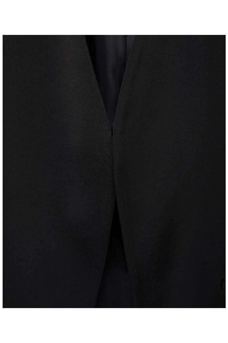 Double Breasted Suit Jacket, Alternate, color, BLACK