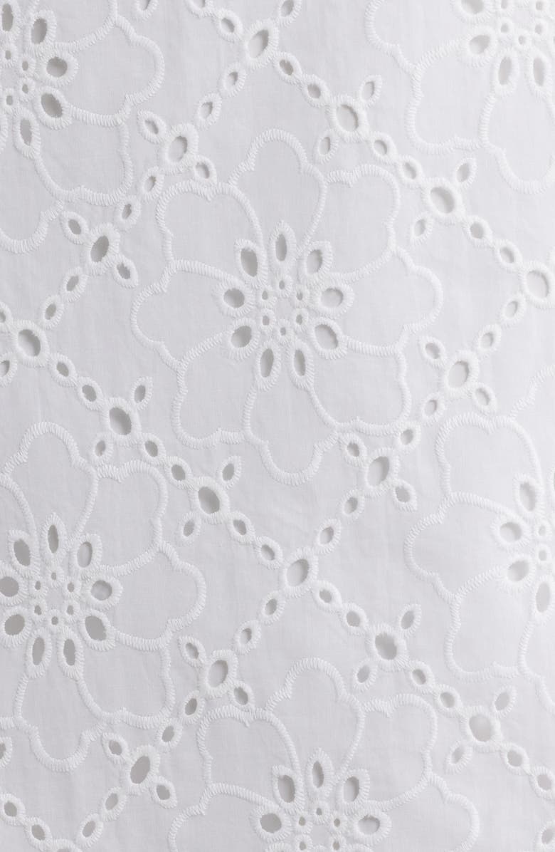 Lilly Pulitzer<sup>®</sup> Richie Eyelet Embroidered Shift Dress, Alternate, color, Resort White Beach Haven