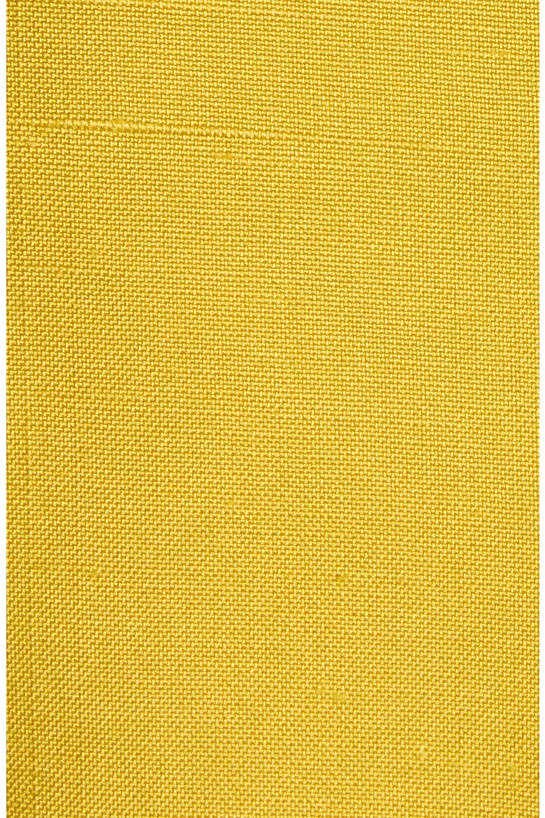 Contrast Silk Shantung Crop Jacket, Alternate, color, YELLOW