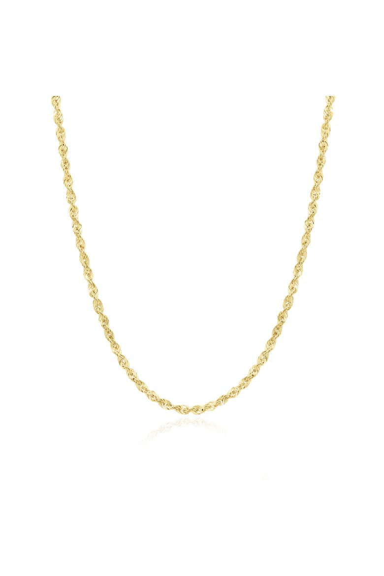 Rope Chain Necklace, Main, color, Yellow Gold