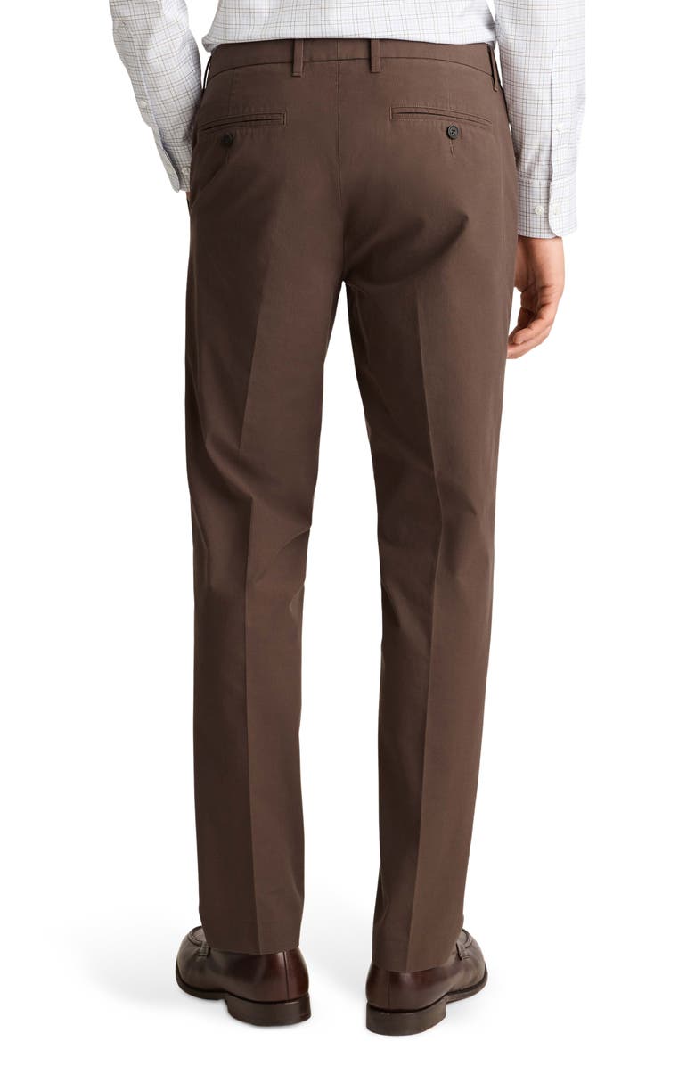 Bonobos Weekday Warrior Slim Fit Glen Check Dress Pants, Alternate, color, Tuesday Brown Glen Check