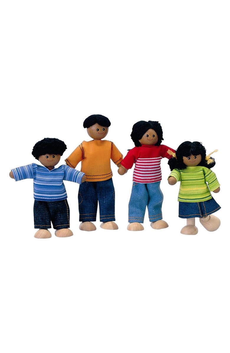 PlanToys<sup>®</sup> Doll Family, Main, color, Blue Multi