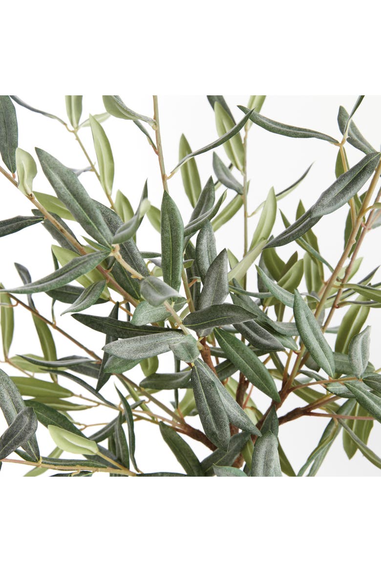 Olive Green Plastic Tree Drop-In 26", Alternate, color, Green