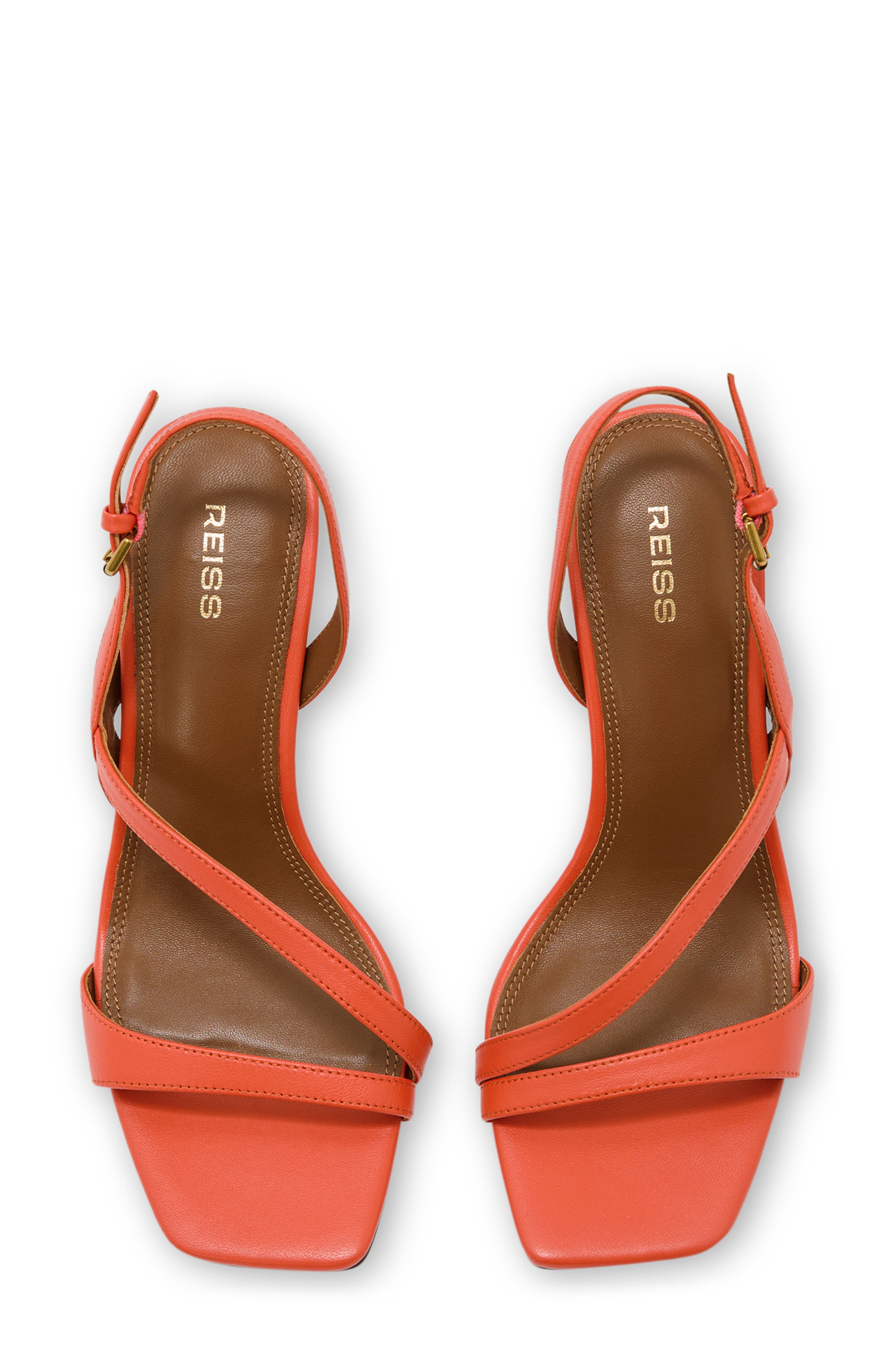 Cindy Slingback Sandal, Alternate, color, CORAL