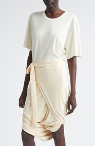 Lemaire Cotton Jersey Rib T-Shirt