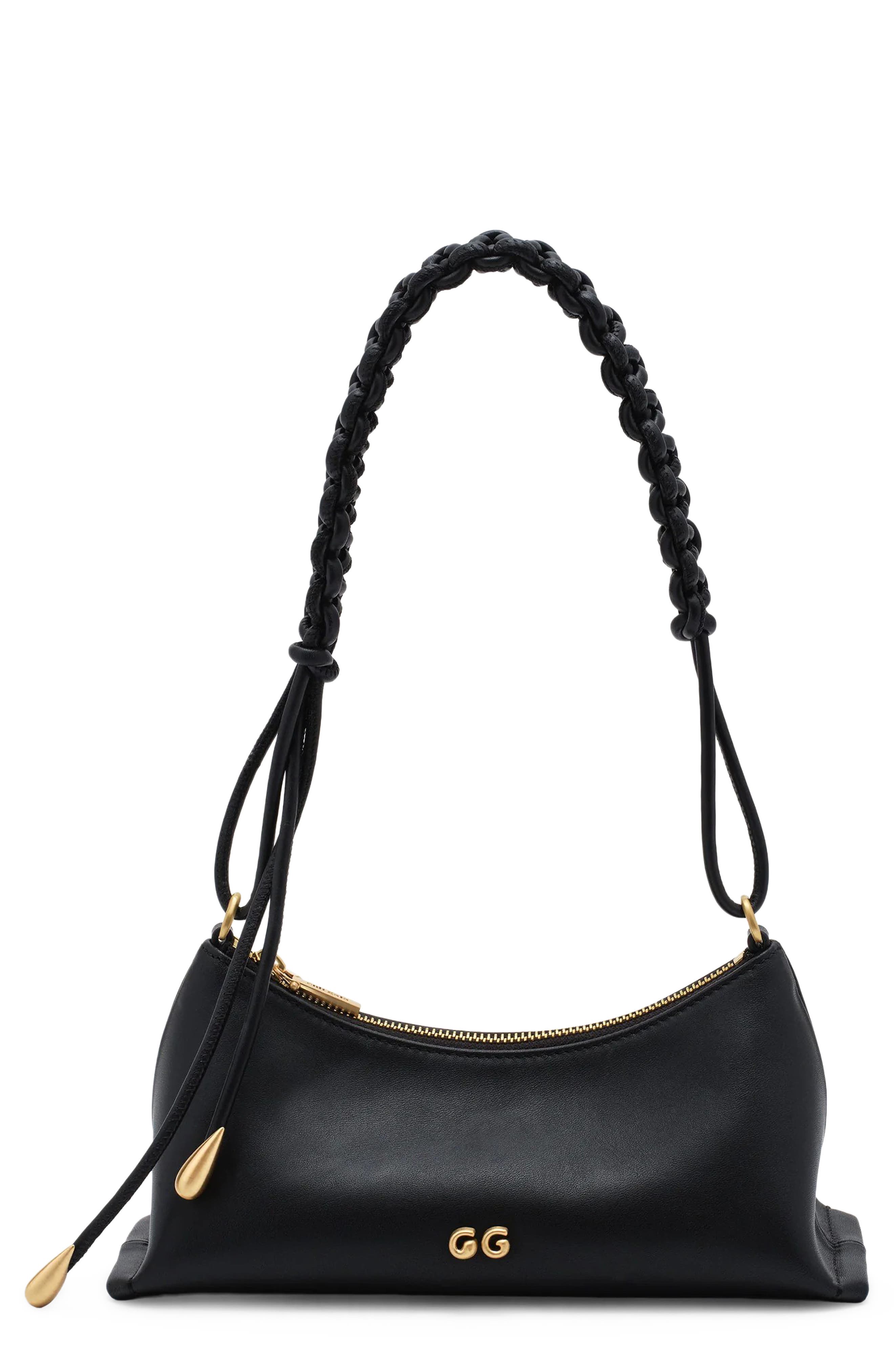Cult Gaia Osa Shoulder Bag, Main, color, Black
