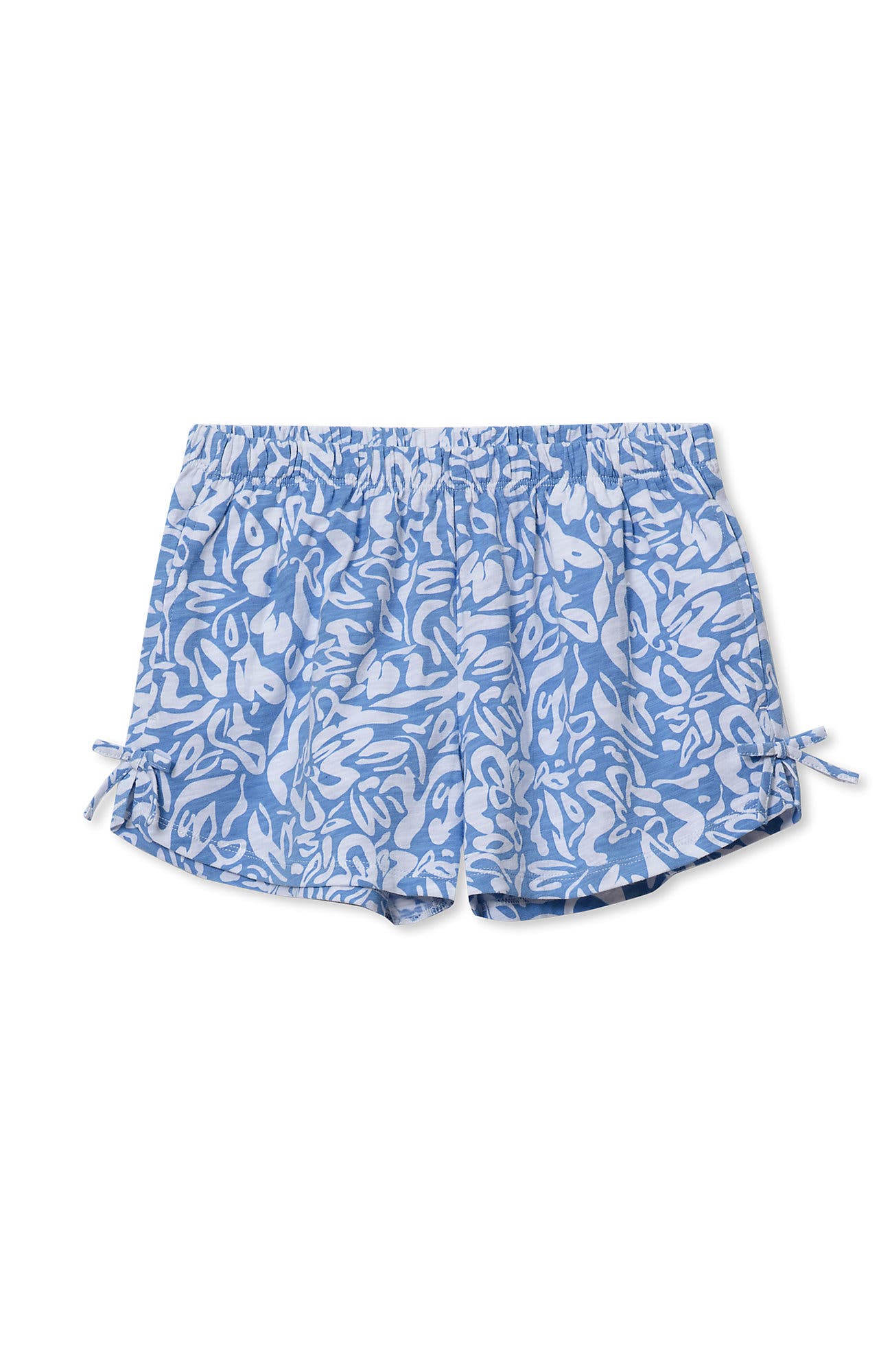 Blue Tropical Floral