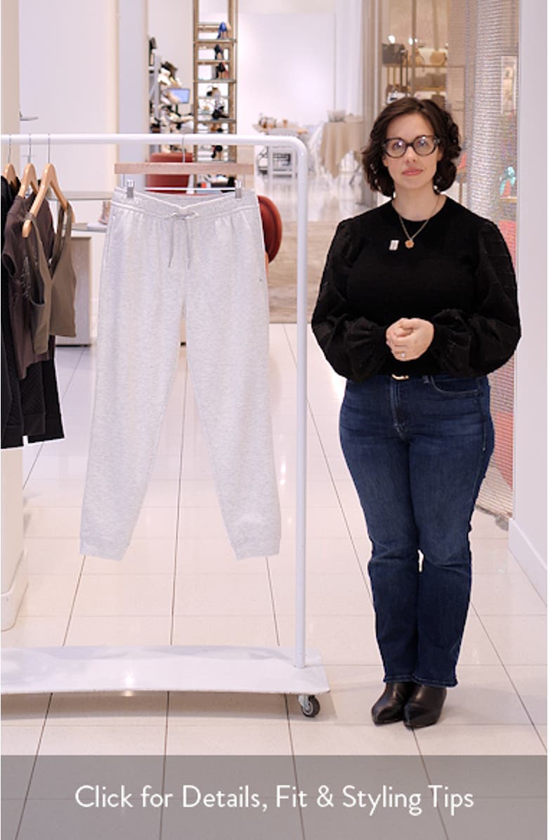 Cloud Drawstring Fleece Joggers, sales video thumbnail