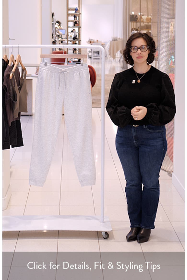 Cloud Drawstring Fleece Joggers video