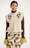 La DoubleJ Cameo Vest Embroidered