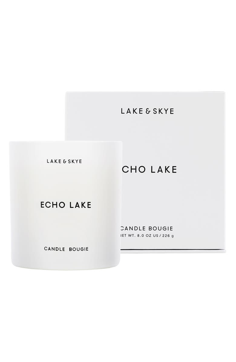 Lake & Skye Echo Lake Candle, Alternate, color,