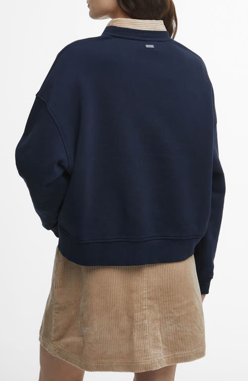 Barbour Silverdale Logo Sweatshirt In Multi