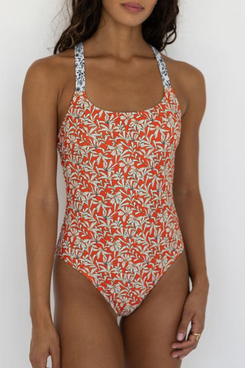 Calypso Halter Neck One Piece Swimsuit