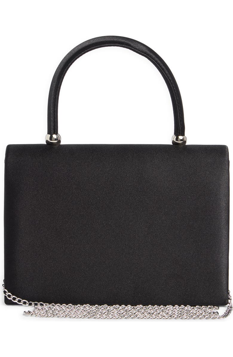 ALESSIA BIANCHI Crystal Bow Evening Bag, Alternate, color, Black