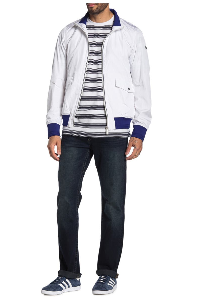 True Religion Ricky Flap Pocket Relaxed Straight Jeans, Alternate, color, Ggjd Last