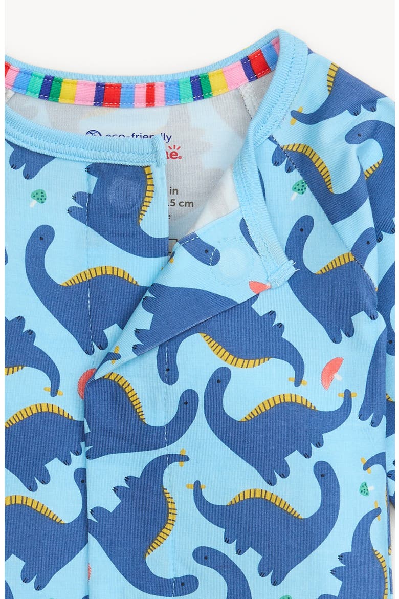 Necks Generation Magnetic Closure Convertible Romper, Alternate, color, BLUE