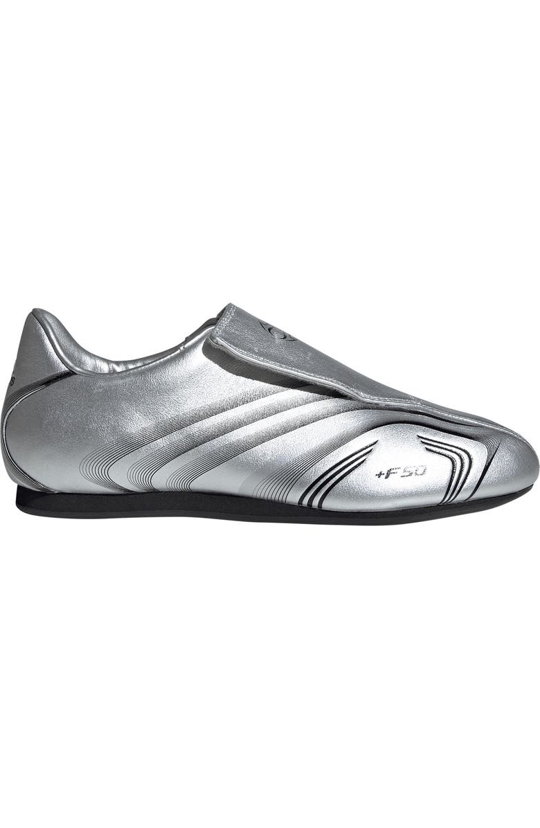 adidas Taekwondo F50 Sneaker, Alternate, color, Silver / Core Black/ Silver