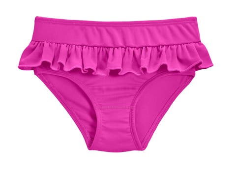 Baby Girls UPF 50+ Ruffle Swim Briefs (Baby)
