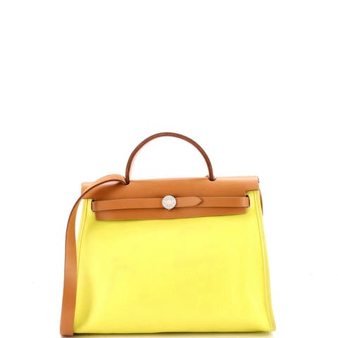 Herbag Zip Berline Vache Canvas and Leather 31