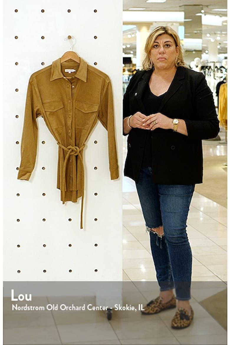 Belted Shirt Jacket video