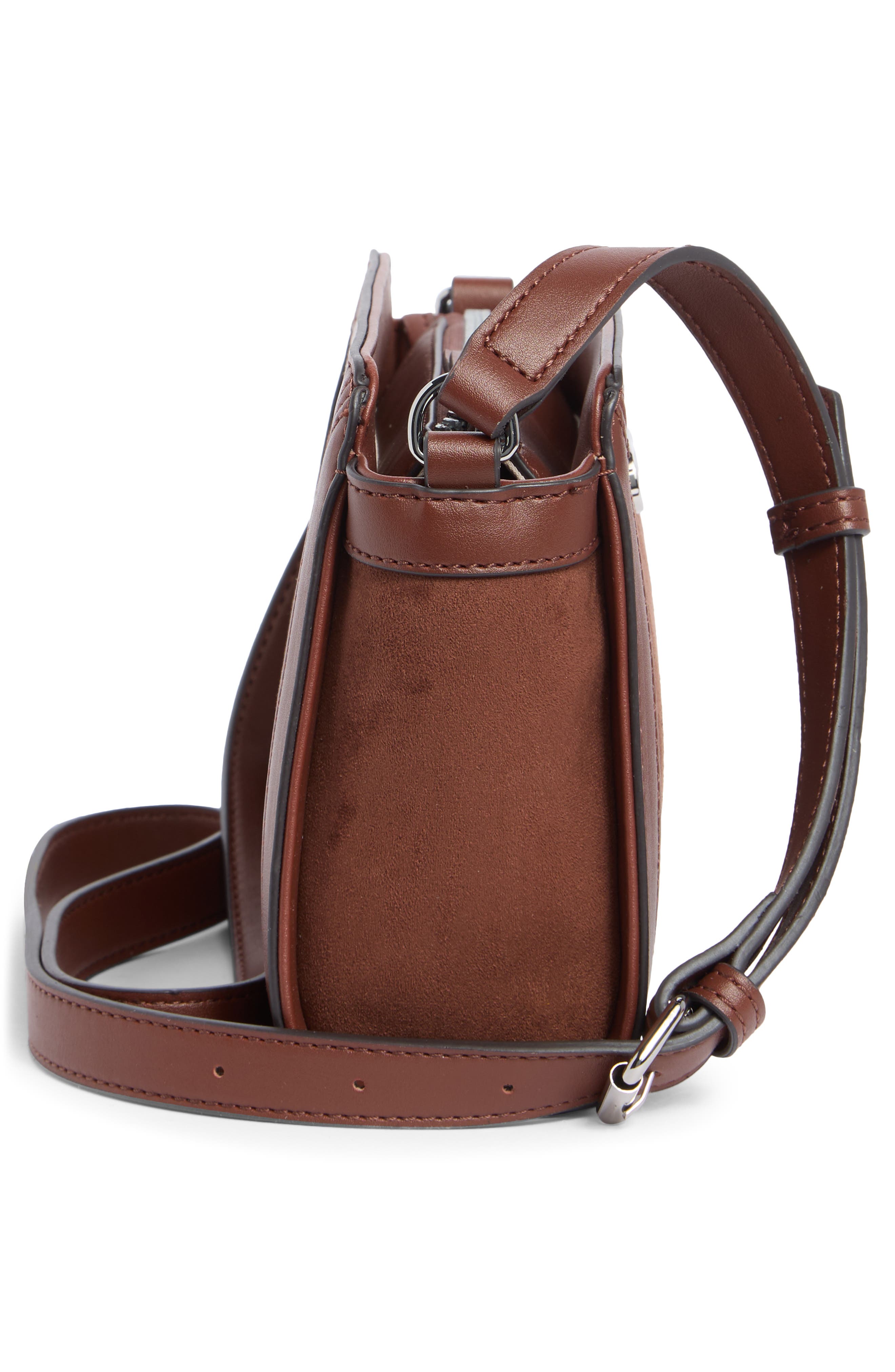 Aziel Crossbody Bag, Alternate, color, MAHOGANY