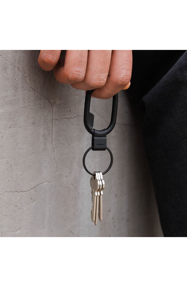 Orbitkey Clip Mini, Alternate, color, Black