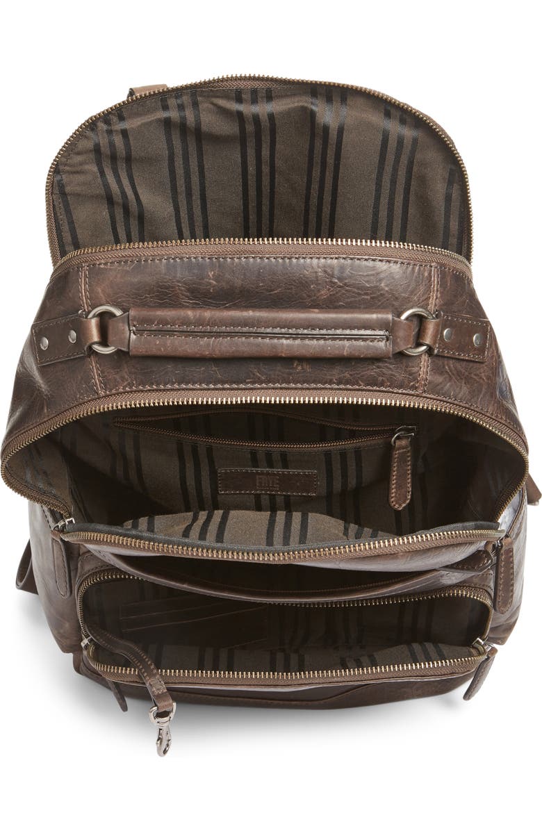 Frye 'Logan' Leather Backpack, Alternate, color,