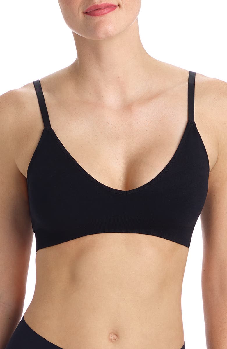 Commando Minimalist V-Neck Bralette, Main, color, 