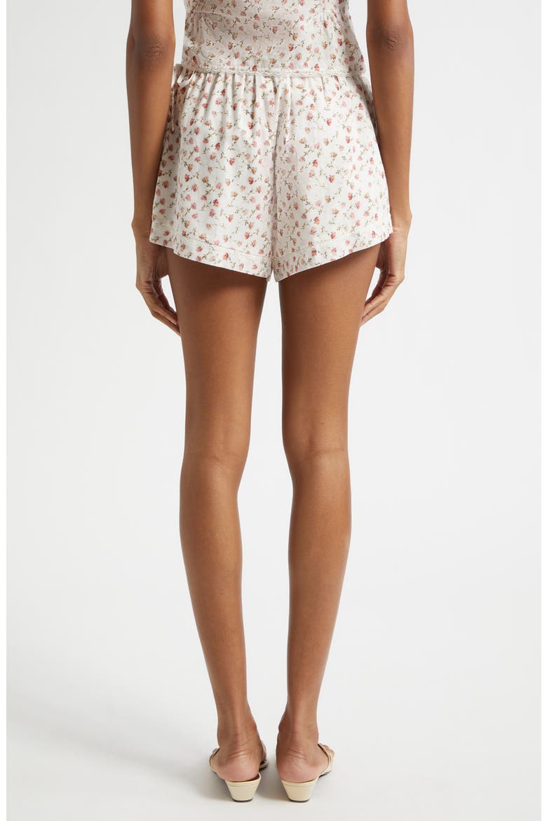 Charlotte Shorts, Alternate, color, WATERCOLOUR FLORAL