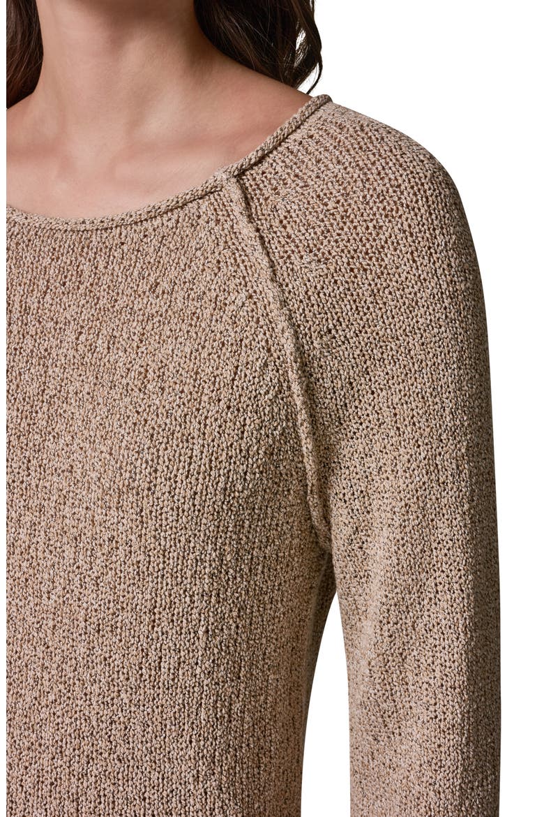 Easy Boat Neck Sweater, Alternate, color, FAWN MULTI