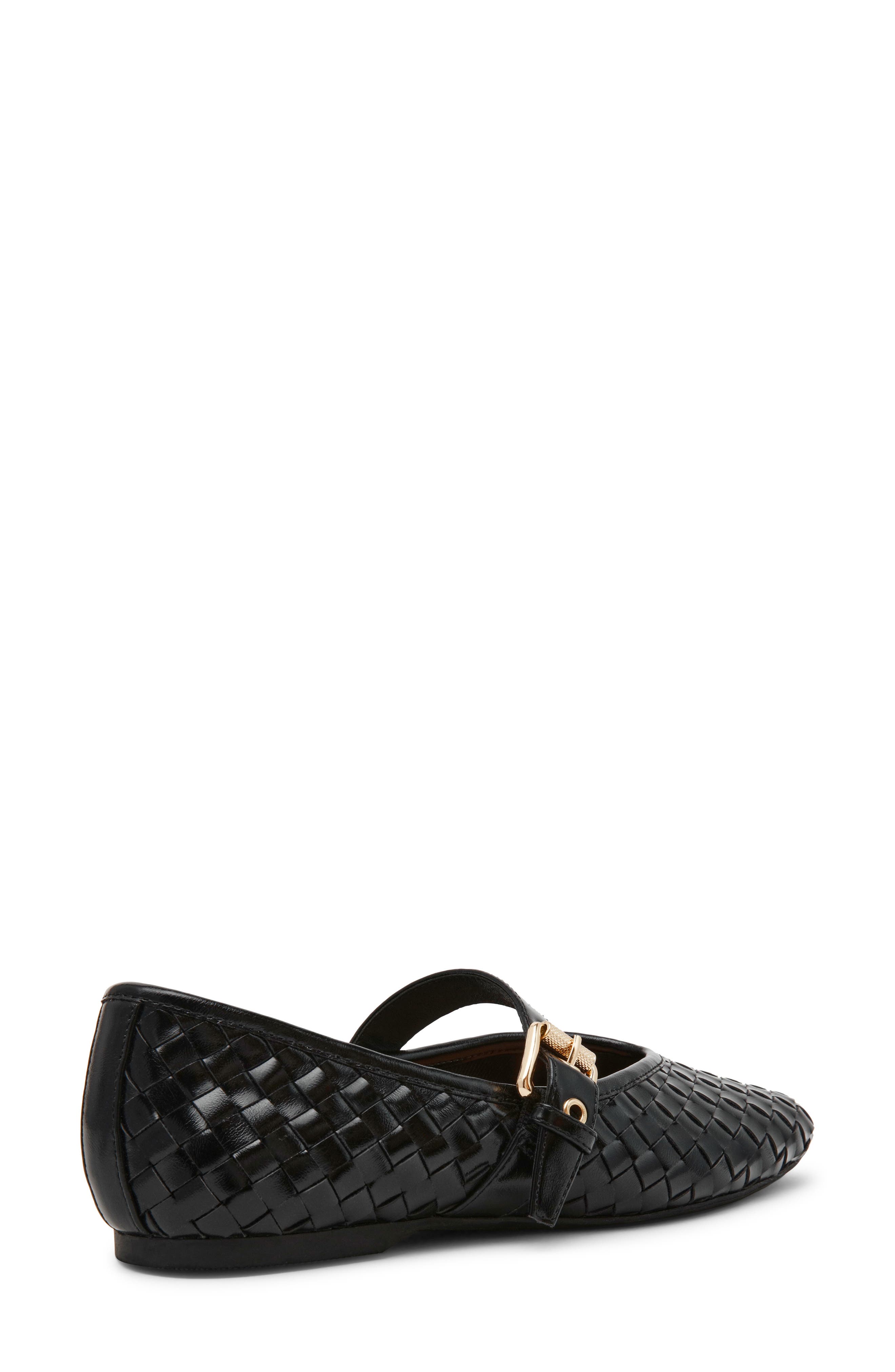 DV by Dolce Vita Mulaney Woven Mary Jane Flat, Alternate, color, Black Woven