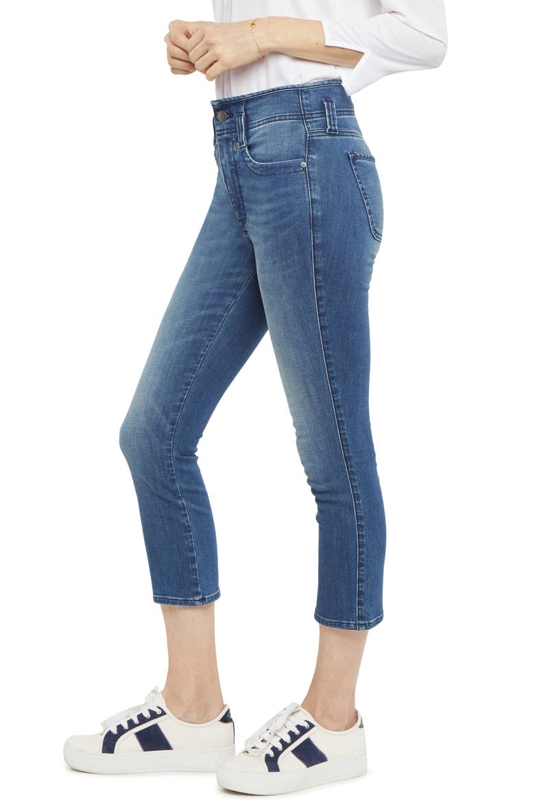 Ami Cool Embrace® Capri Jeans, Alternate, color, CALIENTE