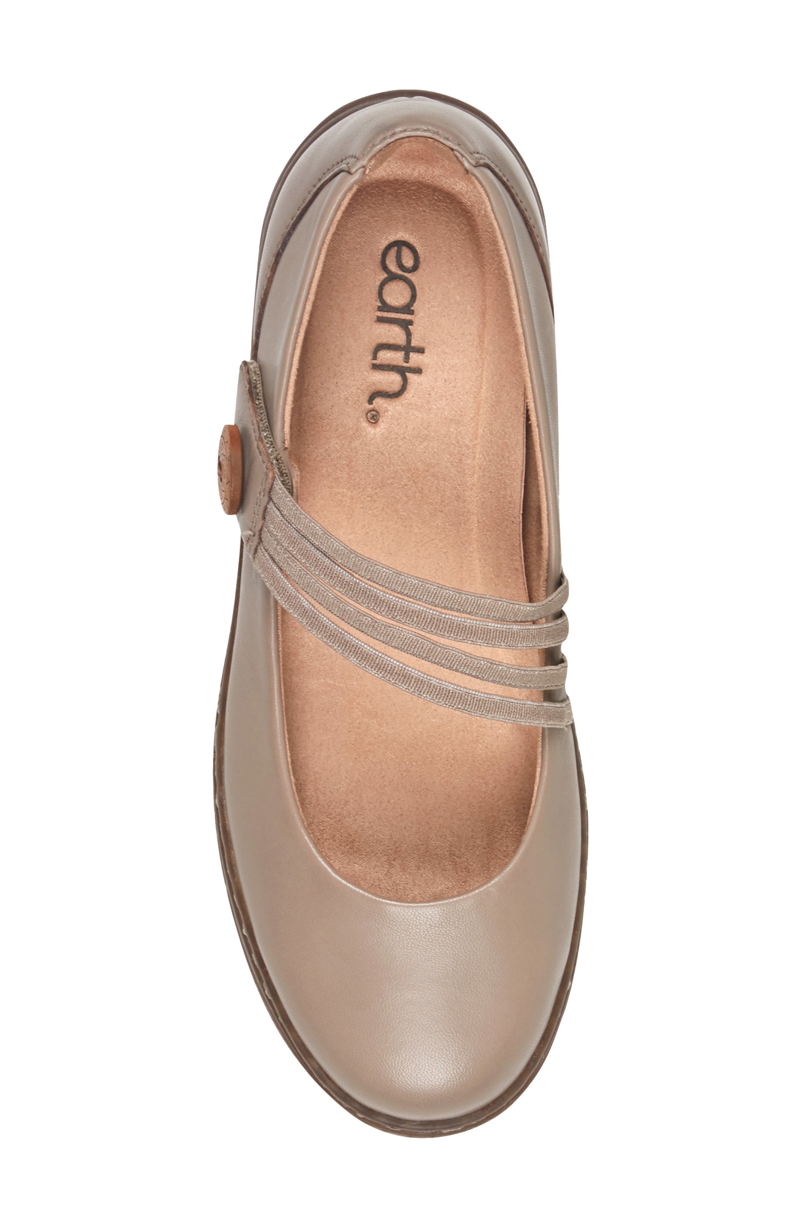 Vannie Leather Mary Jane Flat, Alternate, color, TAU01