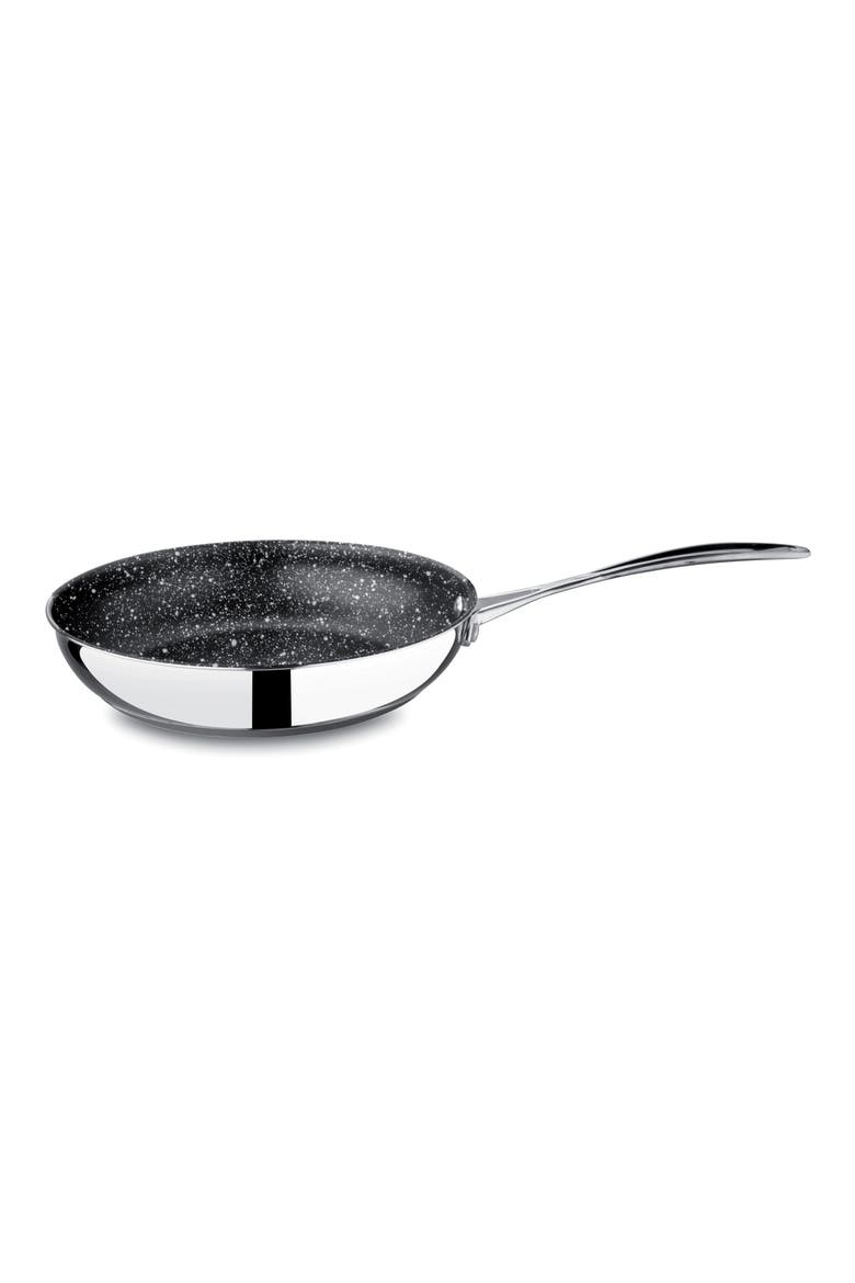 11-Inch Glamour Stone Nonstick Fry Pan, Main, color, STAINLESS STEEL