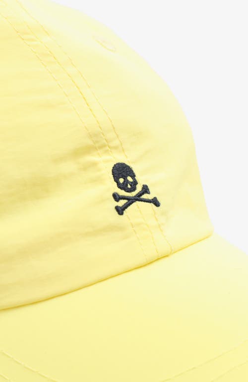 Scalpers Contrast Hood Cap In Yellow