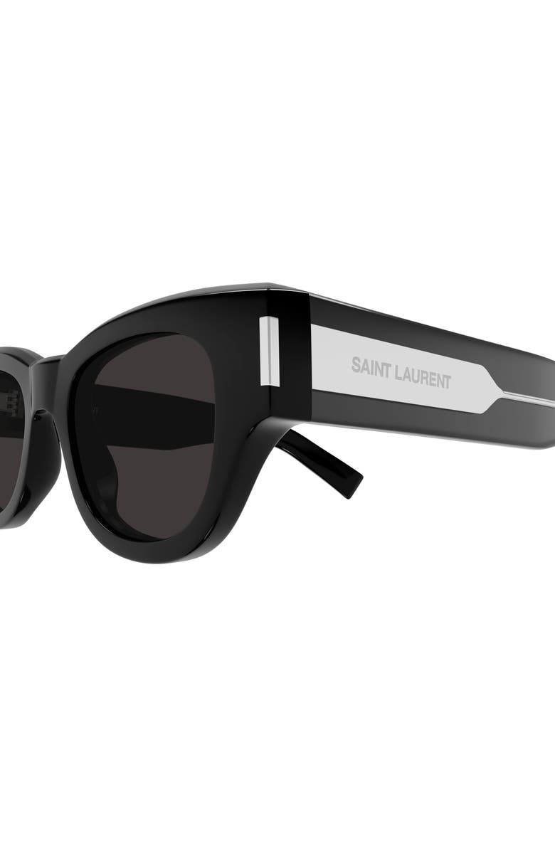 Saint Laurent 49mm Cat Eye Sunglasses, Alternate, color, 