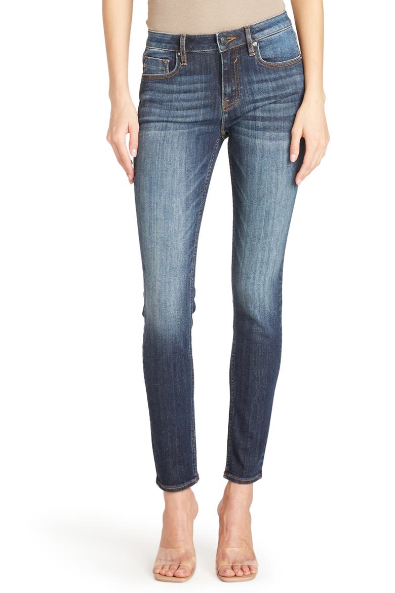 Jagger Skinny Jeans, Main, color, DARK WASH