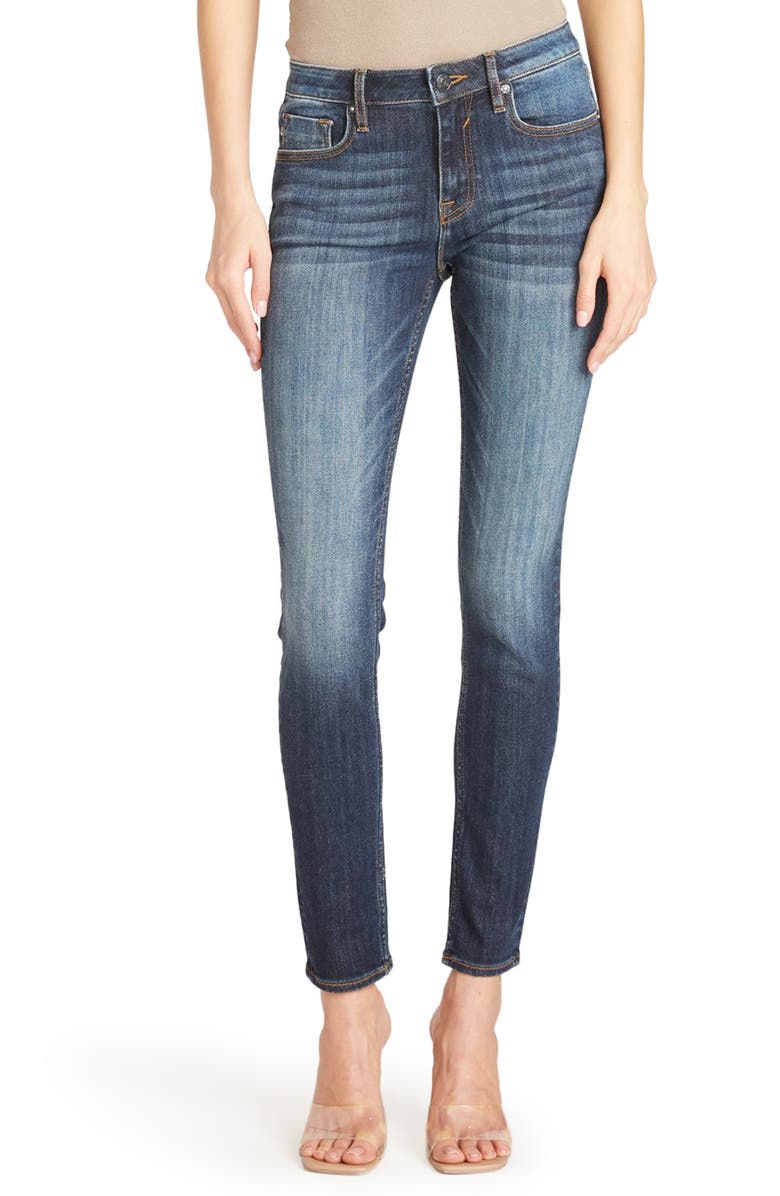 Vigoss Jagger Skinny Jeans, Main, color, Dark Wash