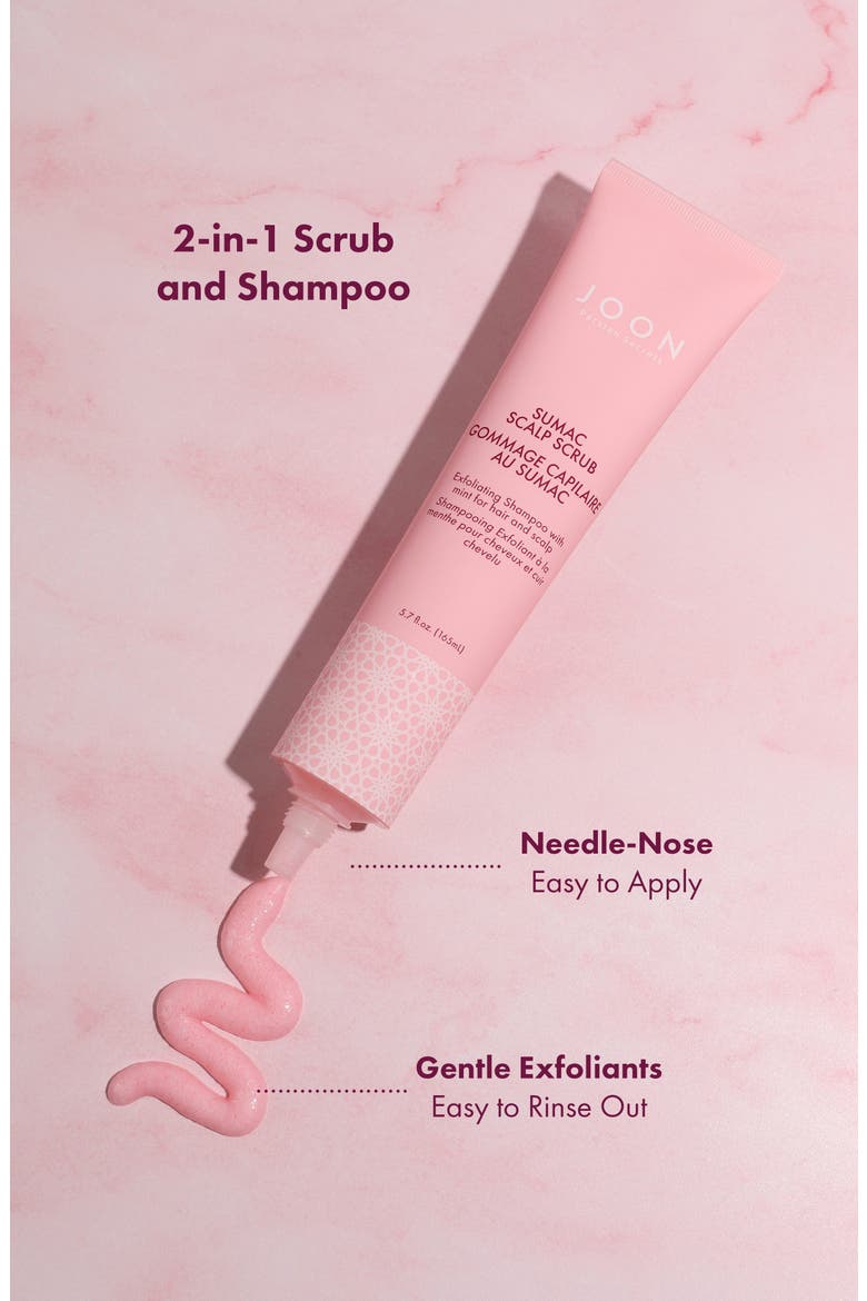 Sumac Scalp Scrub & Exfoliating Shampoo, Alternate, color, PINK