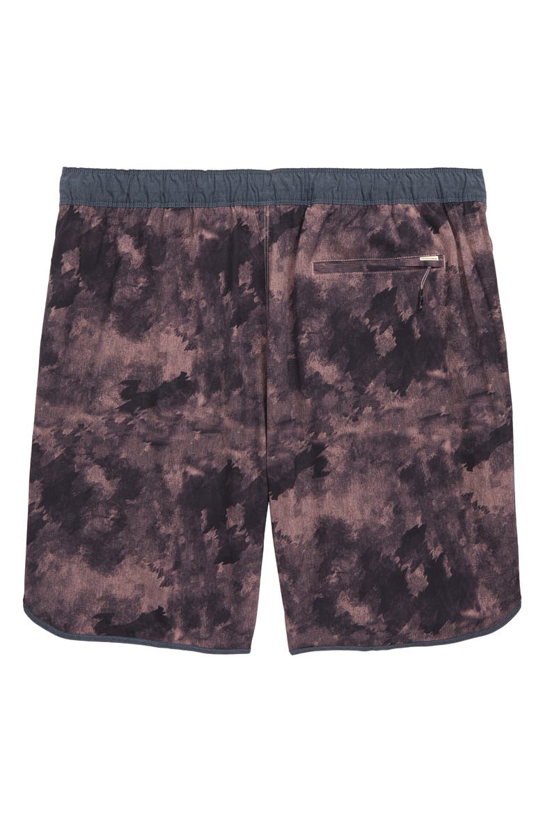 7 Diamonds Core Active Splash Print Shorts, Alternate, color, 