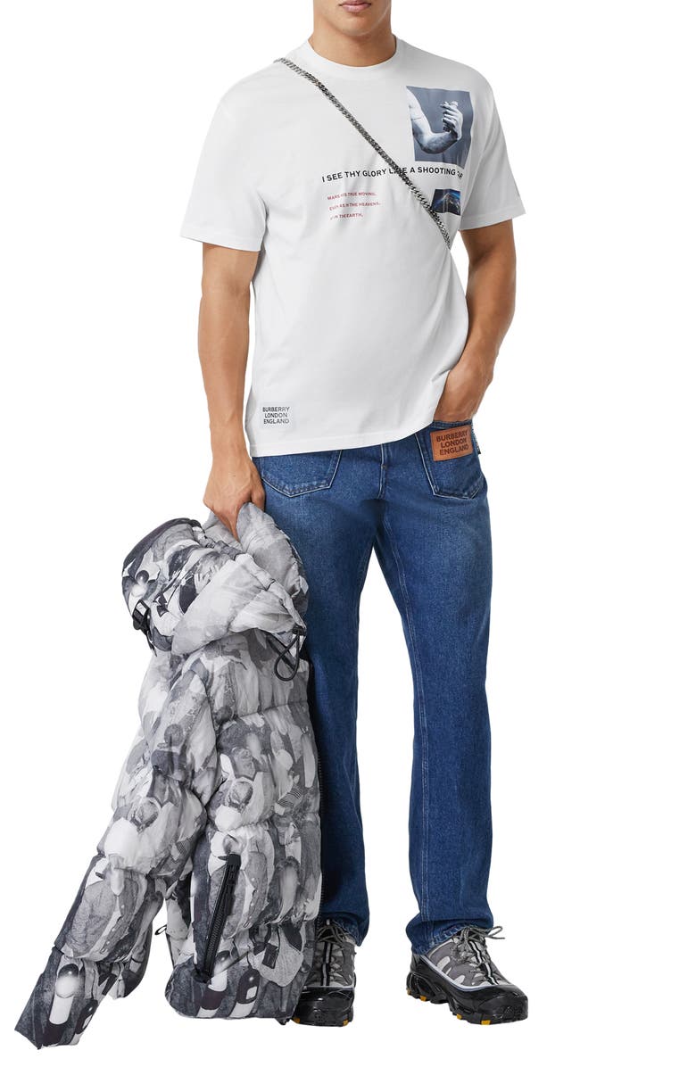 Burberry Winans Graphic Tee, Alternate, color, 